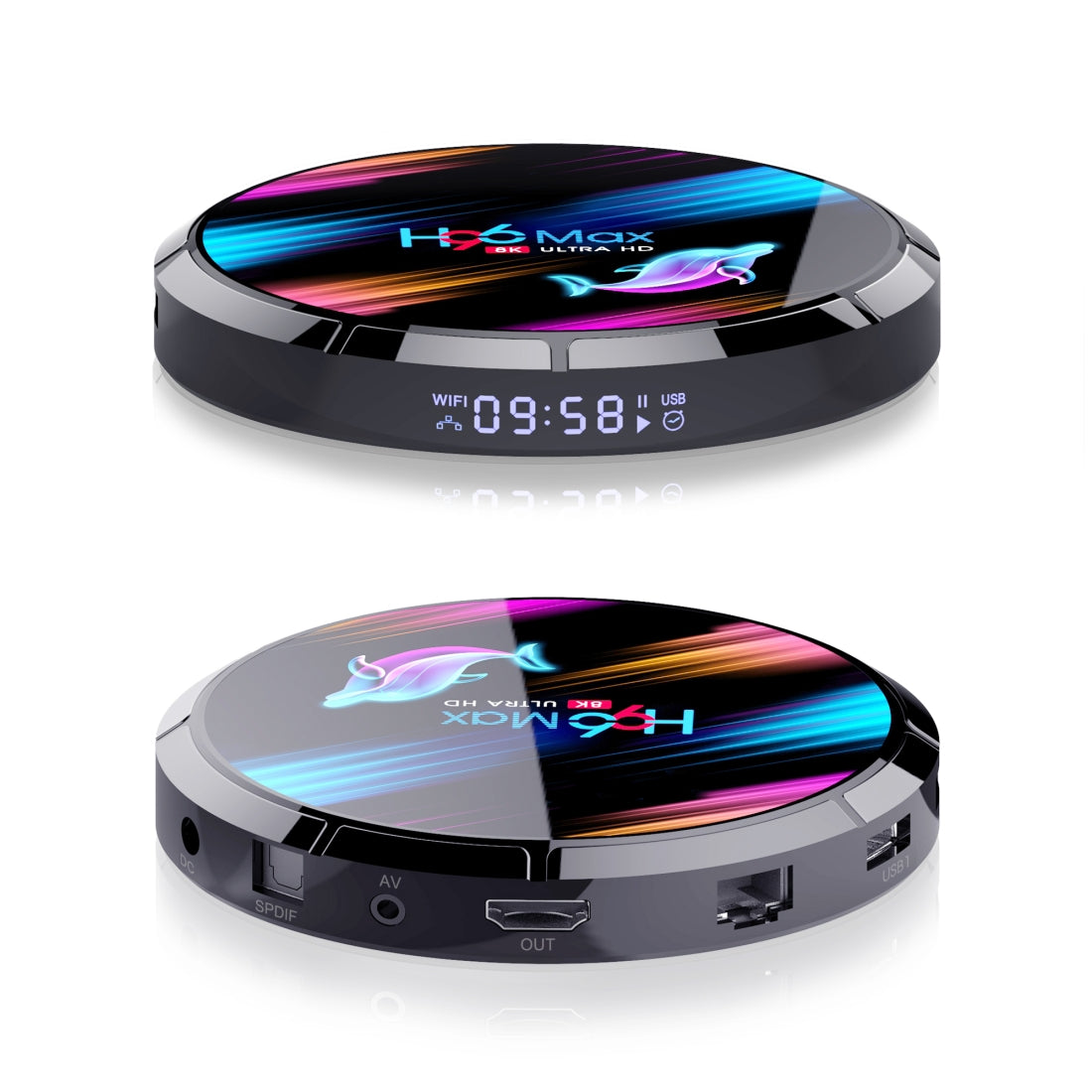 H96 MAX Amlogic S905X3 Quad Core Android 9.0 Bluetooth TV Box WiFi Media Player 4 128GB H96 MAX Amlogic S905X3 Quad Core Android 9.0 Bluetooth TV Box WiFi Media Player 4 128GB